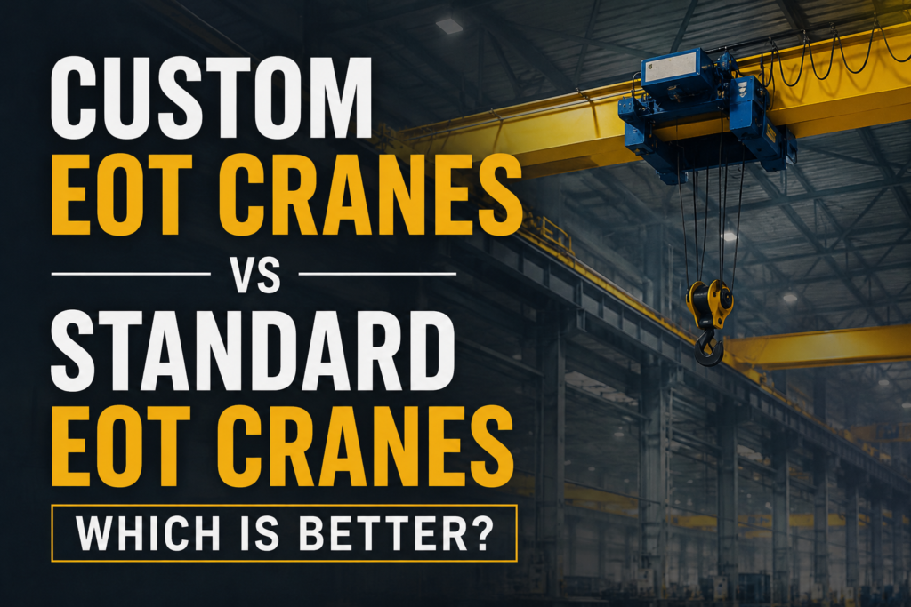Custom EOT Cranes vs Standard EOT Cranes: Which is Better?
